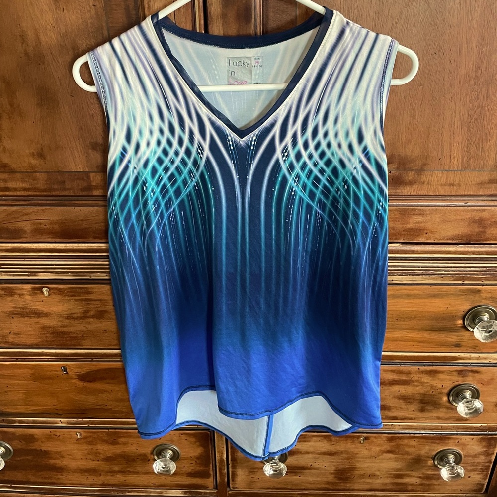 Lucky in Love tie back tank